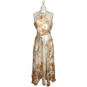 Vintage Lilli Diamond California Floral Maxi Dress